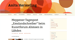 Desktop Screenshot of forum.anitahermeling.de